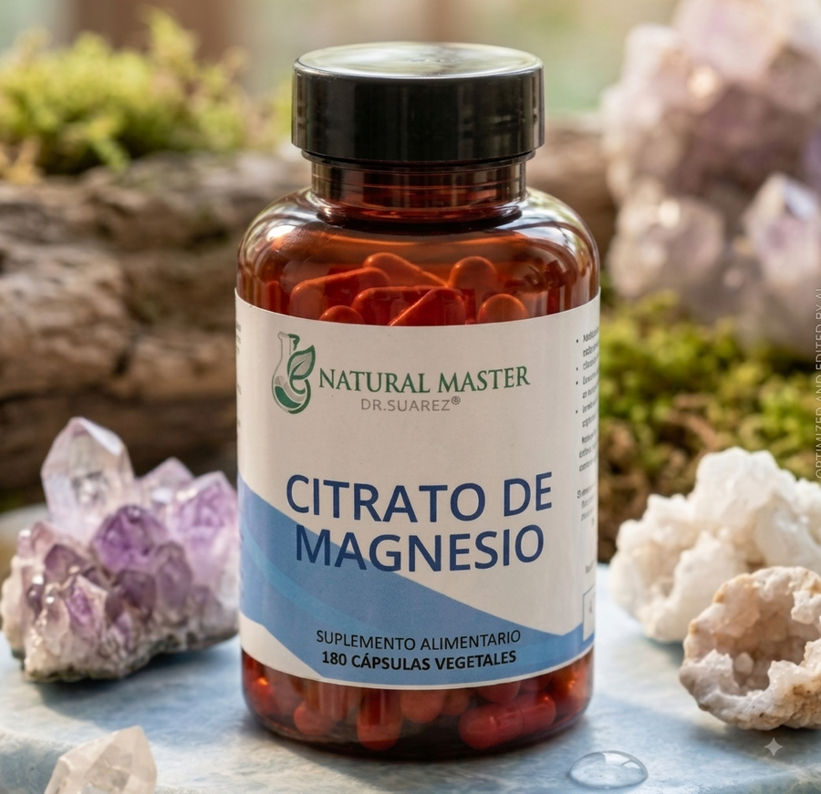 CITRATO DE MAGNESIO 180 CAPSULAS