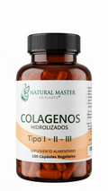Colagenos Hidrolizados tipo I - II - III 150 capsulas