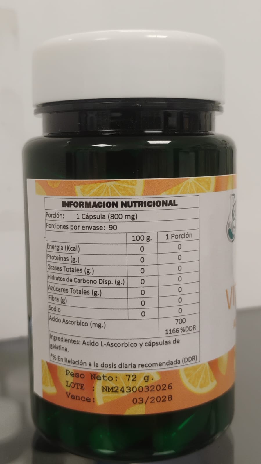 Vitamina C, Acido Ascórbico