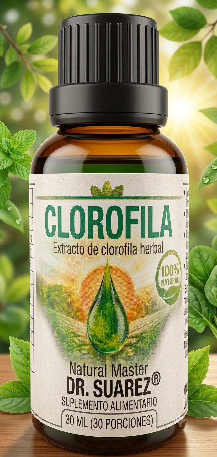 CLOROFILA 30 ML NATURAL MASTER DR.SUAREZ (MR)