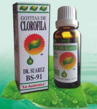 GOTITAS DE CLOROFILA DR.SUAREZ BS91